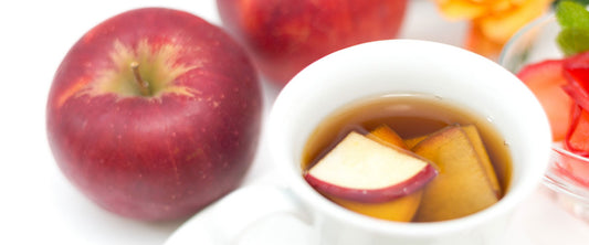 【#コーラルアロエ】りんごとアロエで医者いらず!ホットアップルティー
