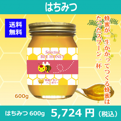 はちみつ 600g